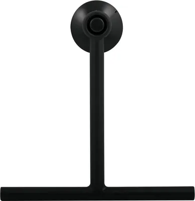 Produktbild von spirella Bad- und Duschabzieher Badezimmerwischer Bad- und Duschwischer mit Saugnapf Wandaufhänger - Kunststoff - 22x23cm - Schwarz