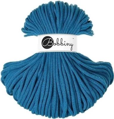 Immagine prodotto di Bobbiny Cordone intrecciato Premium 5 mm 100 m Blu Dopamina Šňůra