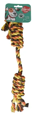 Immagine prodotto di Gioco per cani, tipo corda, con doppio nodo, 40 cm