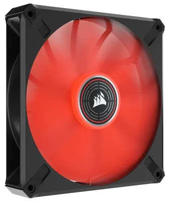 Image de Corsair CO-9050123-WW Lüfter CORSAIR 140*140*25 ML140 LED ELITE   AirGuide Red