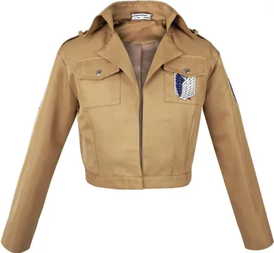 Obrázek produktu pro Jednotná bunda průzkumného oddílu pro fanoušky seriálu Attack on Titan | Velikost: L