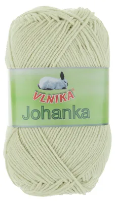 50g Strickgarn Johanka kreidegrün