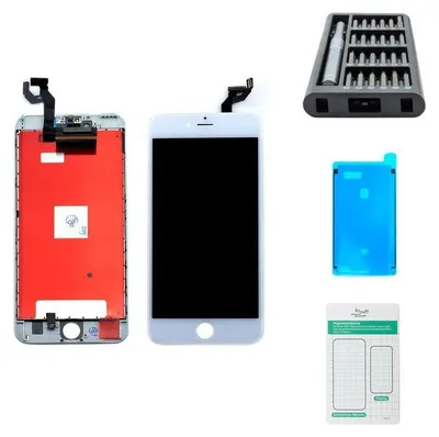 Produktbild von iPhone 6s Plus Display weiß - Premium-Set