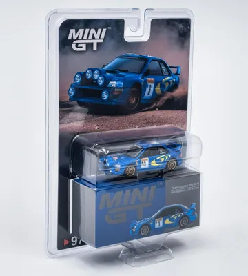 Immagine prodotto di Subaru Impreza WRC98 1998 Rally Monte-Carlo 3° posto #3 - blistr Mini GT in scala 1:64