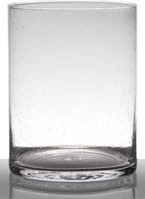 Produktbild von INNA-Glas Blumenvase Glas Sansa, Zylinder - rund, klar, 25cm, Ø 19cm - Glasvase - Tischvase