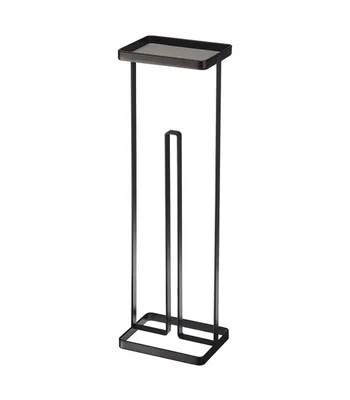 Obrázok produktu pre Zásobník na toaletné papiere s poličkou Yamazaki Tower, čierny