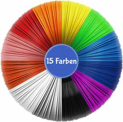 Produktbild von PCL Filamente 1,75 mm (15 Farben)