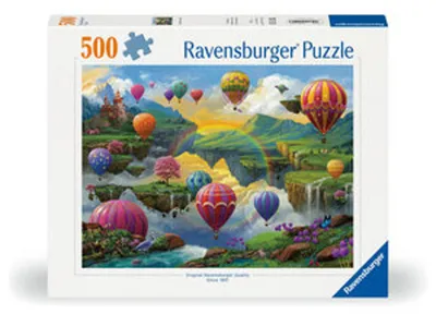 Immagine prodotto di Puzzle Ravensburger Paesaggio Mongolfiere 500 pezzi
