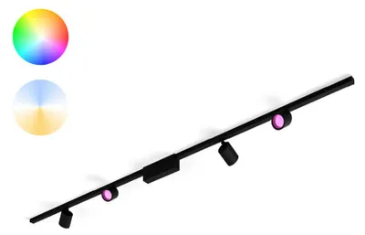 Immagine prodotto di Philips Hue Perifo basic set plafoniera 4 spot nero