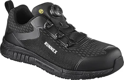 Produktbild von RUNNEX® S3S-ESD-Sicherheitshalbschuhe atop SportStar, schwarz, Gr.44