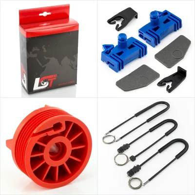 Produktbild von Fensterheber Reparatursatz Set Vorne Links Für Renault Laguna 2 Ii