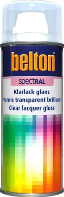 Produktbild von belton spectRAL Lackspray NC Klarlack farblos, glänzend, 400 ml - Profi-Qualität