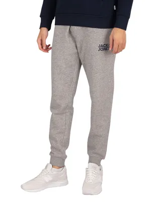 Produktbild von Jack & Jones 12178421, Joggers, Erwachsener, Grau, M, Baumwolle, Polyester, Nicht bleichen