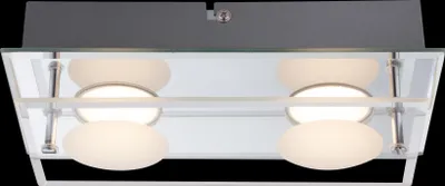 Produktbild von Globo Alexia Wandleuchte Chrom, 2xLED; 49228-2