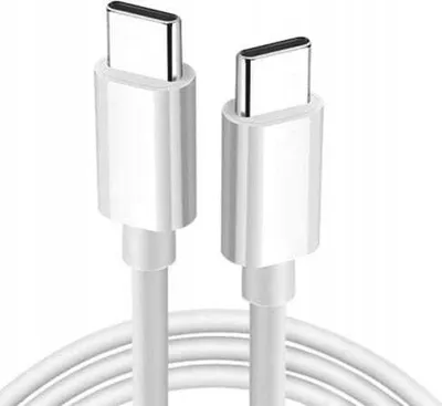 Produktbild von Kabel - USB-C 3.1 - 60 W - Power Delivery - QC 3.0 - 1,5 m - Weiß - Schnellladekabel