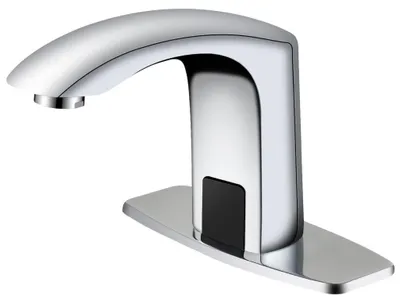 Sensor-Waschtischarmatur mit Bewegungsmelder, Chrom