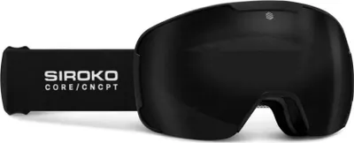 Produktbild von Siroko G-core Kitzbühel Skibrille Schwarz Black Mirror/CAT3 Herren,Damen Schwarz Black Mirror/CAT3