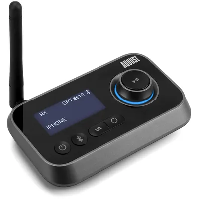 Image de August MR280B : Émetteur-récepteur Bluetooth 5.0, 2 en 1