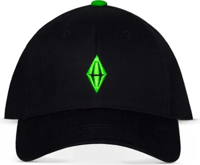 Image de Czarny Czapka Baseballowa Sims z Diamentowym Wzorem, Licencjonowana