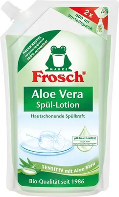 Produktbild von FROSCH Spülmittel Nachfüllbeutel Aloe Vera 800ml