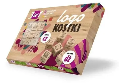 Produktbild von Logokostki – Lautkärtchen „CZ, DŻ“ 3-in-1 – Magdalena Horwat, Elżbieta Okarma