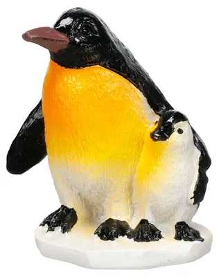 Produktbild von Flamingo Aquariendekoration Pinguine Frankie schwarz