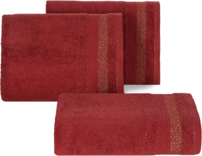 Zdjęcie produktu dla Eurofirany 427691, 50 x 90 cm, Bawełna, Poliester, Bordowy, 1 szt.