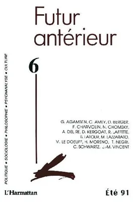 Produktbild von Futur Antérieur 6