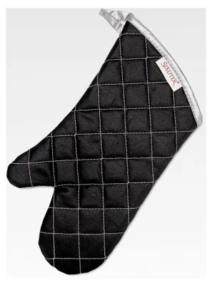 Produktbild von Backhandschuhe aus Baumwolle, Schwarz
