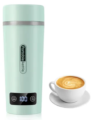 Mini-Reisewasserkocher 350 ml, 300 W, 220 V, Edelstahl, automatische Abschaltung