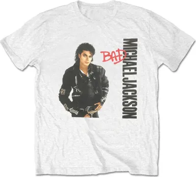 Produktbild von Michael Jackson Bad White 2XL T-Shirt