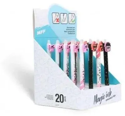 Obrázek produktu pro Smazatelné kuličkové pero Teen 0,5 mm, modré (20 ks) – MFP