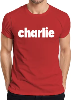 Obrázek produktu pro Charlie Writing Charlie Kirk Protest Republican Patriot Pánské tričko, červené, S