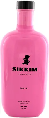 Produktbild von Sikkim Premium Gin Fraise 700ml 40% Vol.