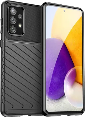 Produktbild von Hybrid Armor  "Thunder" Case kompatibel mit Samsung Galaxy S24 FE schwarz