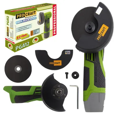 Image de Procraft Mini meuleuse d'angle PGA12 1B | PGA12 1B, 6973934251364