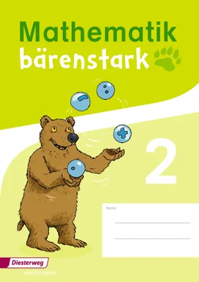 Obrázok produktu pre Mathematik bärenstark 2. Trainingsheft Ausgabe 2017