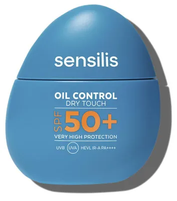 Image de Crème solaire Sensilis Oil Control Dry Touch SPF50+, 40 ml
