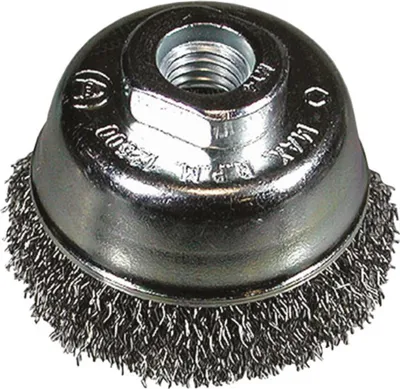Image de Brosse boisseau 75xM14x0.3 à fils ondulés - HIKOKI - 751312