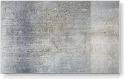 Produktbild von DEQORI Frühstücksbrett Glas 23x14 cm 'Unverputzte Zementtextur' Schneidebrett Platte