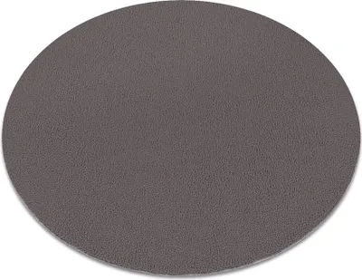 Produktbild von Modern Waschteppich LINDO Kreis grau, rutschfest, zottelig Grau Kreis 60 cm