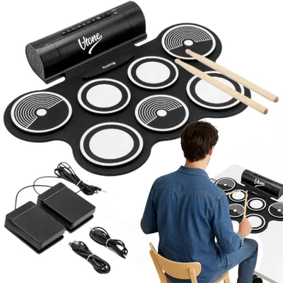 Produktbild von V-TONE RD7 – elektronisches Schlagzeug, tragbar, USB-C Anschluss