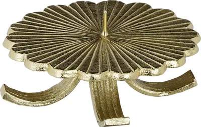 Produktbild von Mica Decorations Kerzenständer Reva aluminium 7 x 13 cm gold