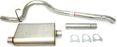 Zdjęcie produktu dla Sportowy układ wydechowy 4.0-L. Turbo Weld tłumik z końcówką rury wydechowej Jeep Cherokee XJ 99-01