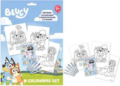 Produktbild von Bluey Life Malset für kreative Kinder