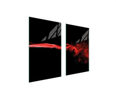 Produktbild von Glasschutzplatte Für Herd 75X52 Schwarz