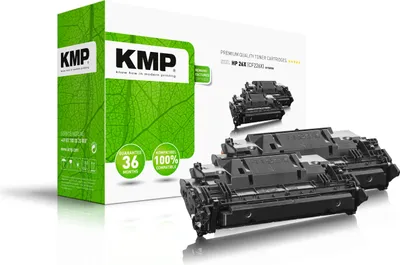 Produktbild von KMP Doublepack H-T245XD schwarz Tonerkartusche ersetzt HP LaserJet Pro HP 26X / Canon 052H (CF226XD/2200C002)