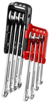 Image de Jeu de 8 clés FACOM mixtes longues OGV GRIP 441 (8 à 19 mm) sur étui JP 441.JP8GRPPB