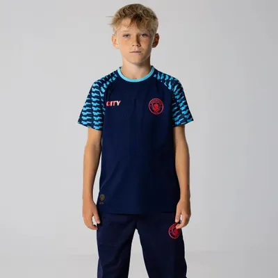 Immagine prodotto di Maglia da trasferta del Manchester City per bambini - taglia 116 / 6 anni - Maglia da calcio per bambini del Man City - Maglietta ufficiale per i tifosi del Man City