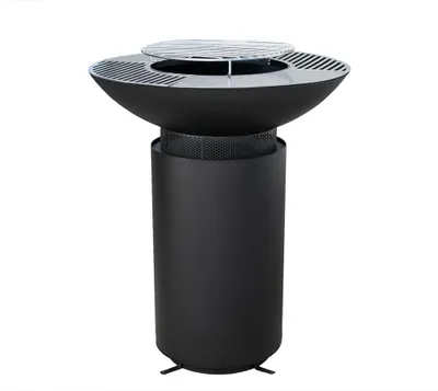 Produktbild von Westmann Stahl Grill Feuerschale Feuerstelle Schwarz 75x75x94 cm